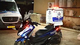 אופנוע איחוד והצלה, צילום: שלומי מזרחי